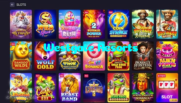 Westgate Resorts خوش آمدید بونس +600% پیشکش موبائل ایپ کے پروموشن سیکشن میں دکھائی دیتی ہے۔